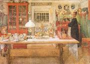 Carl Larsson Just a Sip oil painting